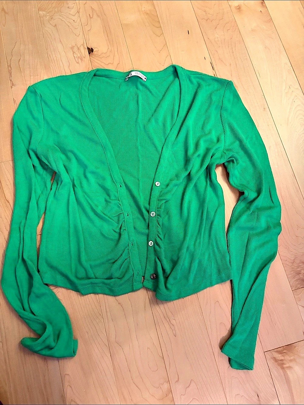 Zara Green Cardigan